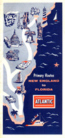 AtlanticPrimaryRoutesNEFlorida1957